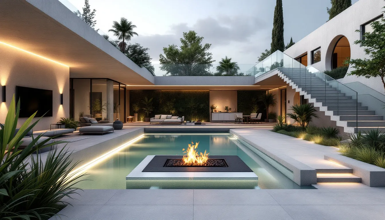 Enhancing your outdoor living space with additional features and ambiance.