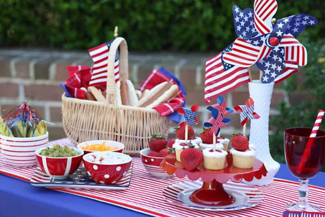 memorial day pool bbq