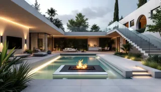 Enhancing your outdoor living space with additional features and ambiance.